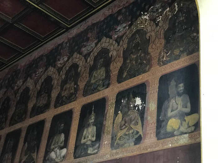 僧坊内の壁画も興味深く